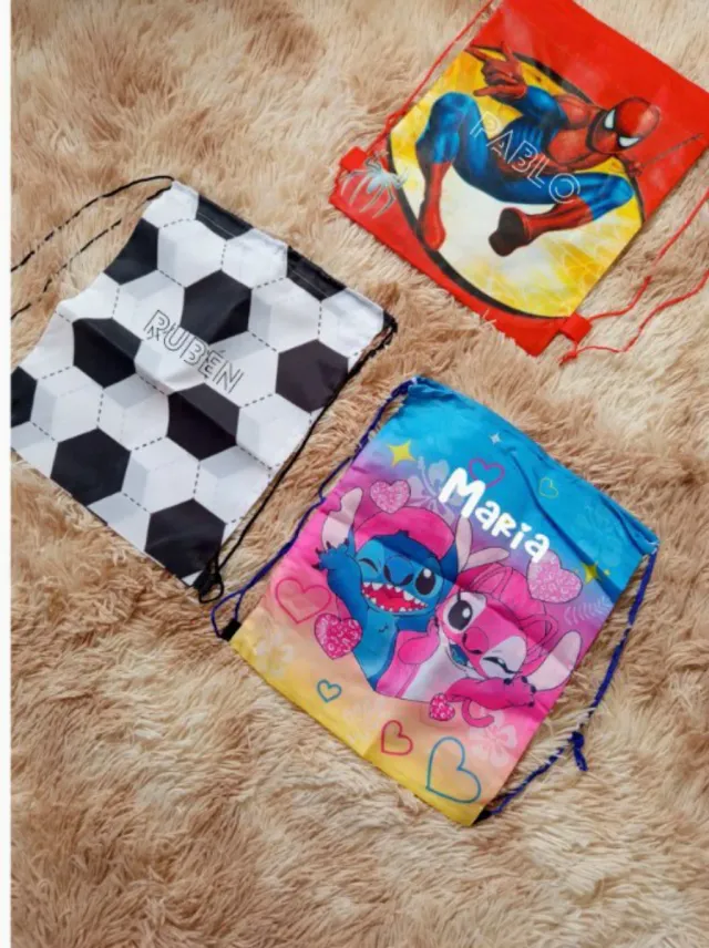 Mochila tela personalizada Comunión