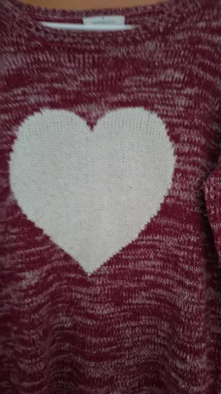 Jersey Springfield Corazón Rojo Blanco