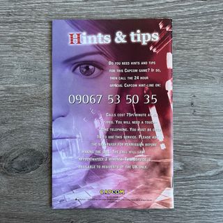 Resident Evil Code Veronica X Manual Instrucciones