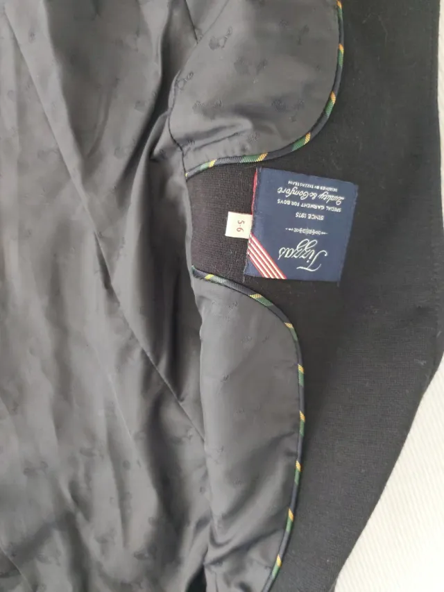 Americana azul marino