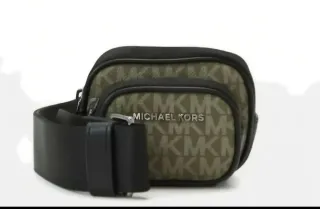 Bolso Mini Michael Kors Verde y Negro