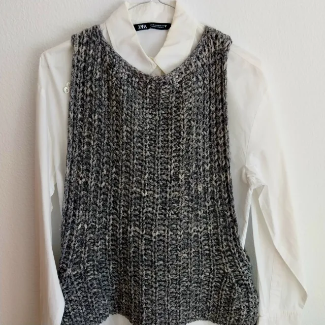 Chaleco Zara Talla Única Multicolor