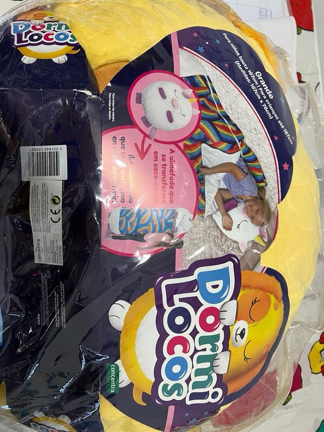 Dormiloco Peluche Perro Amarillo