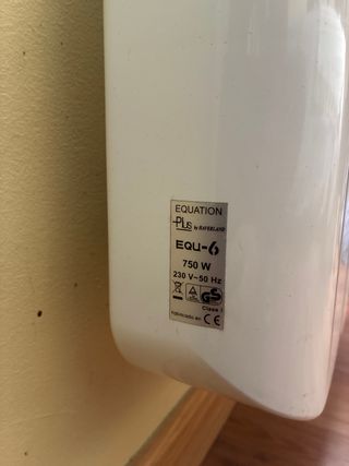 Radiador Eléctrico Blanco