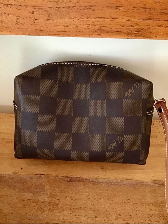 Neceser El Potro Cuadros Marrón