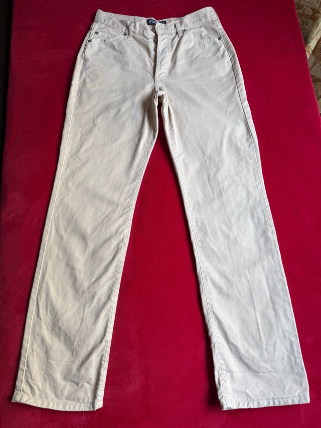 Vaqueros Pepe Jeans beige mujer