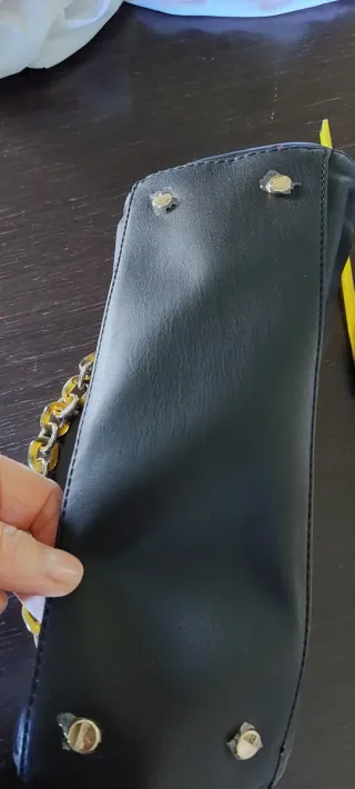 Borsetta/ bolso  Liu Jo nera con tracolla a catena