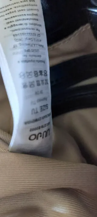 Borsetta/ bolso  Liu Jo nera con tracolla a catena