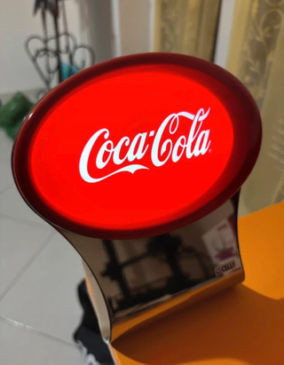 Lampada Coca Cola da scrivania con gancio