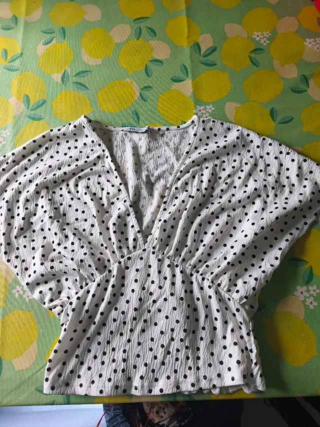 Blusa Zara lunares
