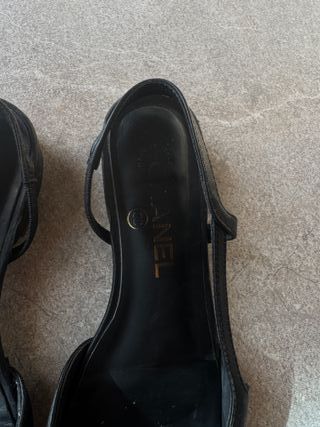 Chanel Slingback Negros Talla X