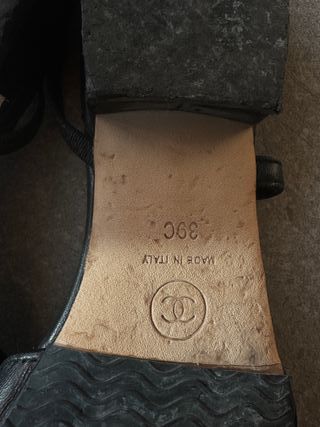 Chanel Slingback Negros Talla X