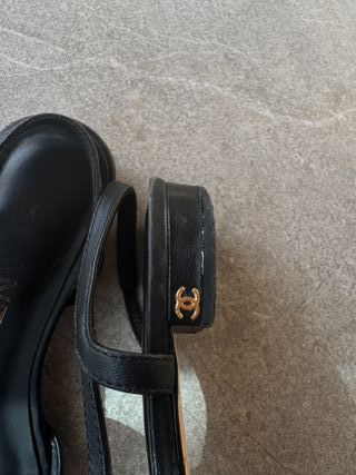 Chanel Slingback Negros Talla X