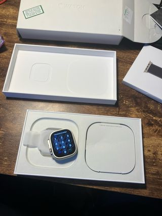 Apple Watch ultra, con Correas Naranja y Amarilla