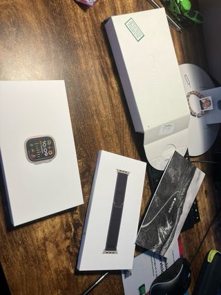 Apple Watch ultra, con Correas Naranja y Amarilla