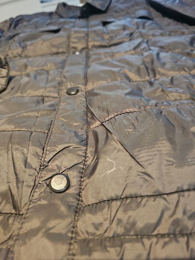 Chaqueta acolchada negra