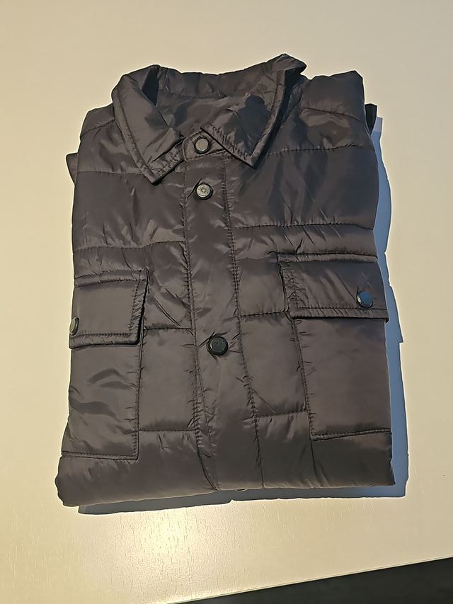 Chaqueta acolchada negra