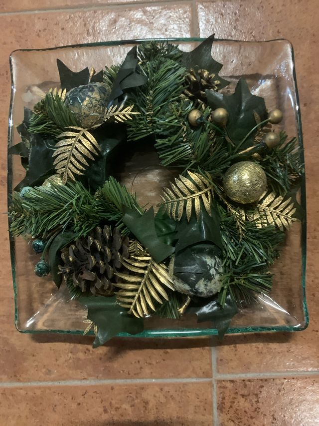 Corona Navideña Decorativa