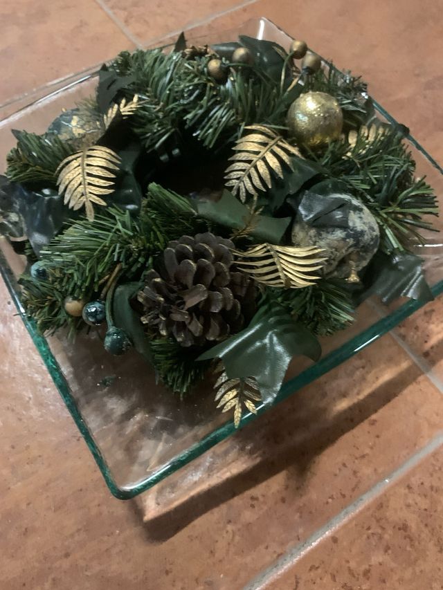 Corona Navideña Decorativa