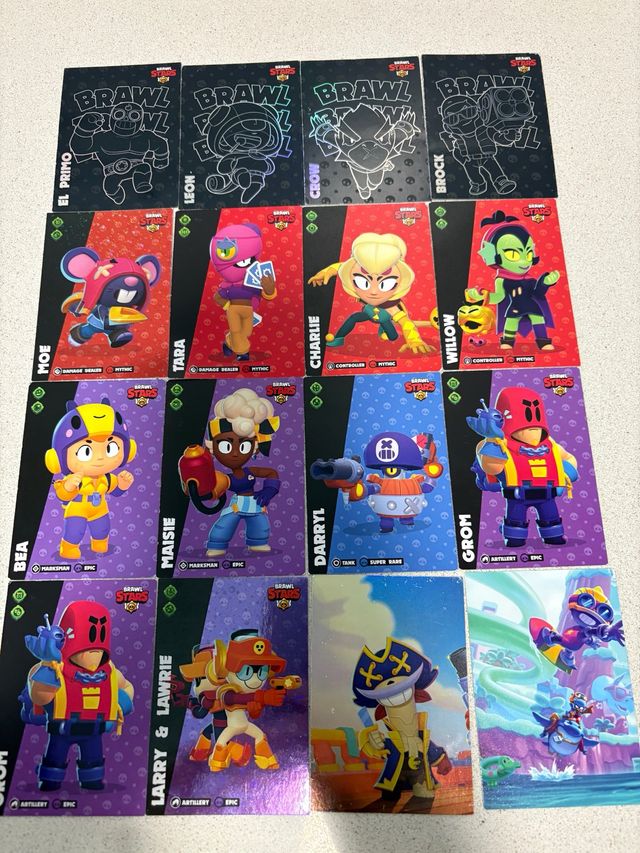 Cartas Coleccionables Brawl Stars