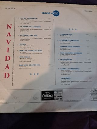 Disco Vinilo Regal Serie Musical Navideña