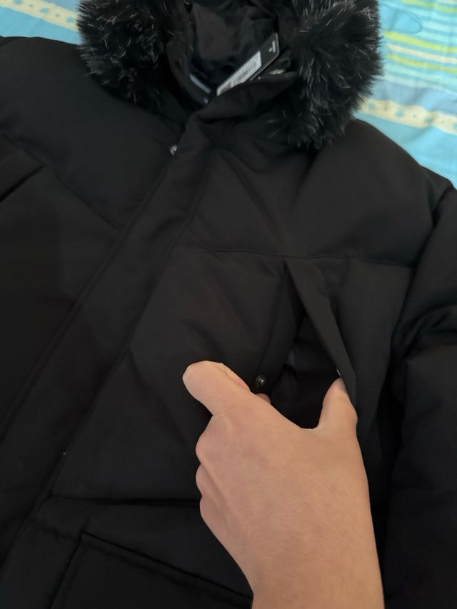 Chaquetón Mackenzie Invierno Negro