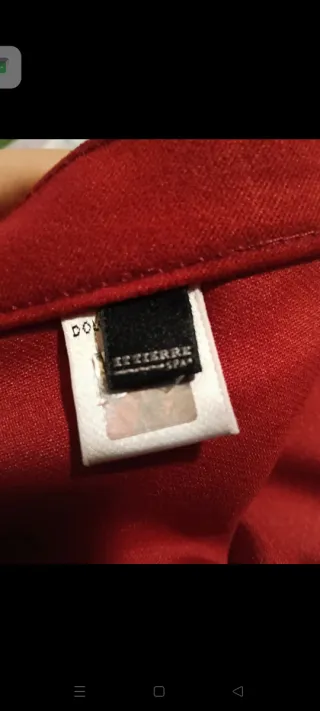 Pantaloni Rossi Dolce & Gabbana Donna Tg S