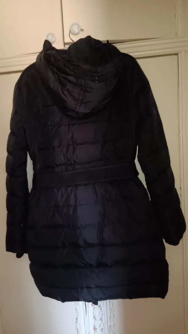 Abrigo Massimo Dutti negro