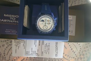 Swatch Mission to Earthphase Moonshine Gold