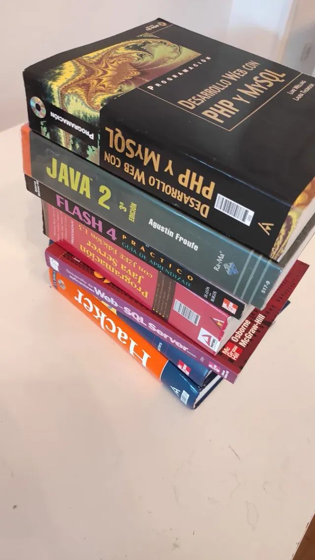 Biblioteca libros informática