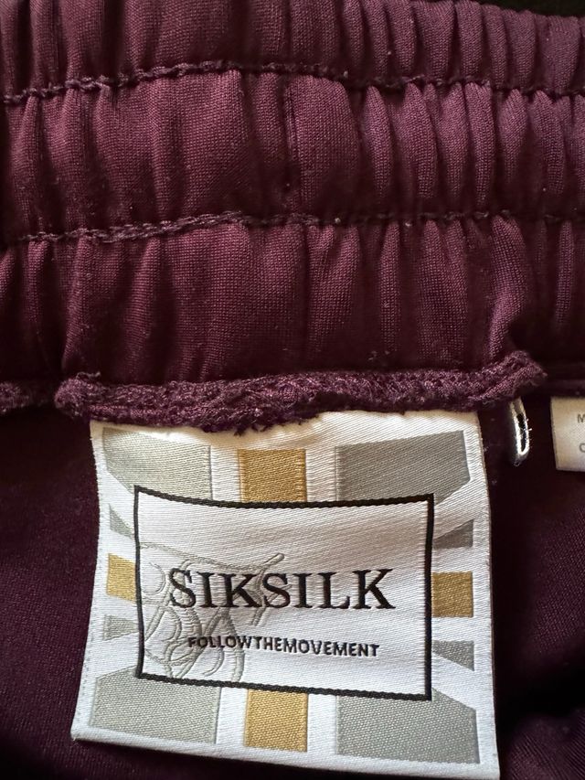 Chándal SikSilk Negro y Morado