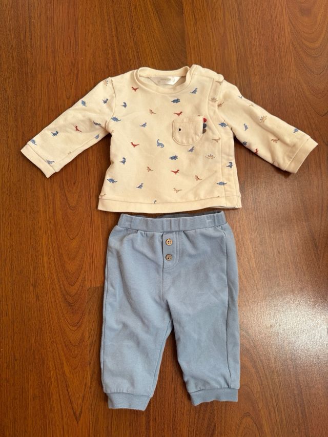 Conjunto Mayoral bebé niño 2-4 meses