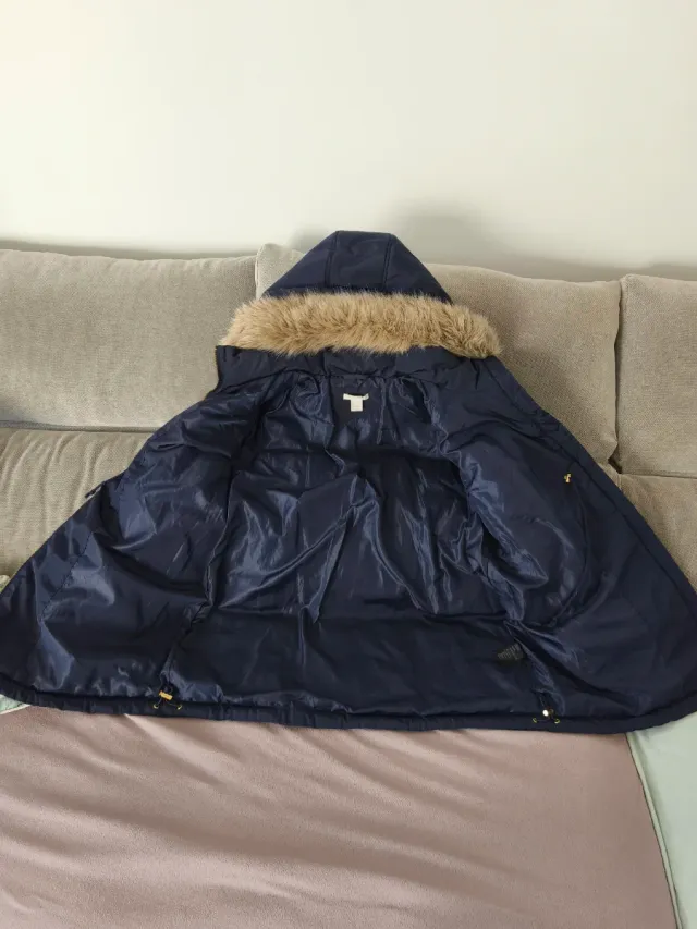 Abrigo premamá H&M azul