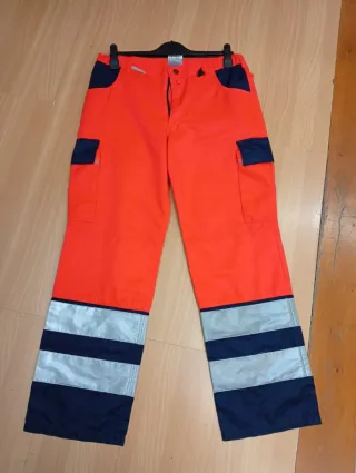 Pantalón refletante de trabajo #50 medidas foto#3