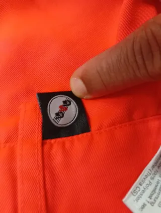 Pantalón refletante de trabajo #50 medidas foto#3