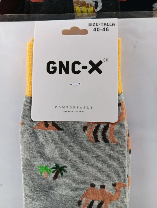Calcetines GNC-X con camellos talla 40
