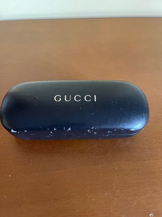 Funda de gafas Gucci negra