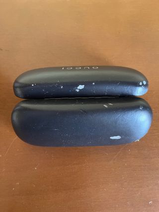 Funda de gafas Gucci negra