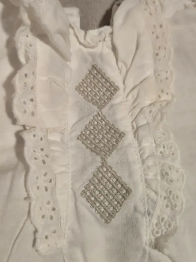 2 bluse bianche per neonati GOCCO