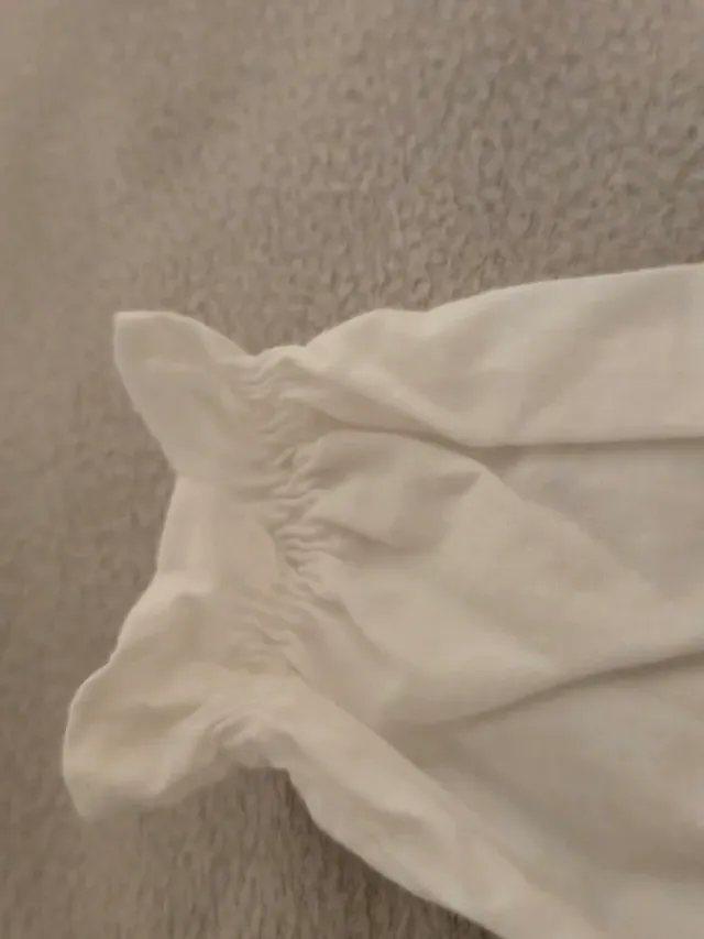 2 bluse bianche per neonati GOCCO