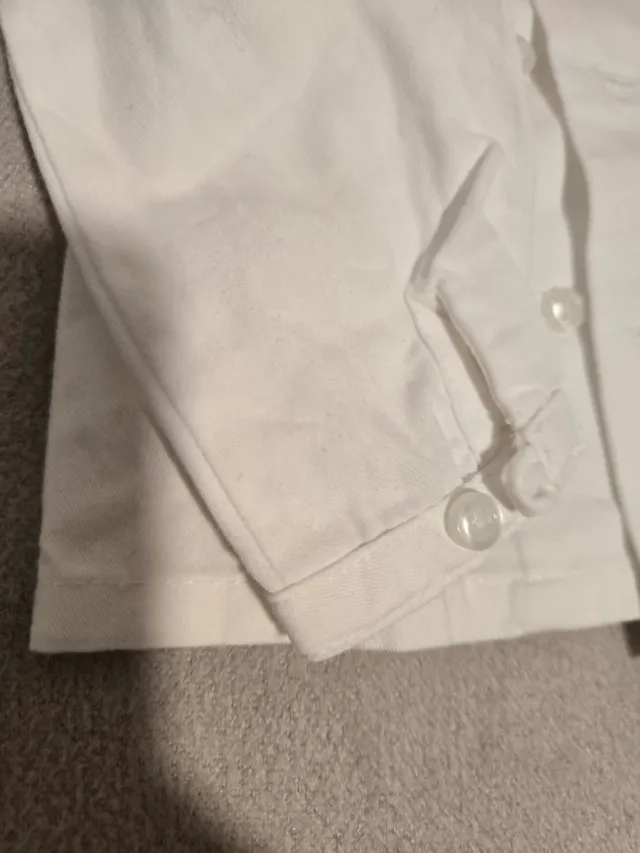 2 bluse bianche per neonati GOCCO