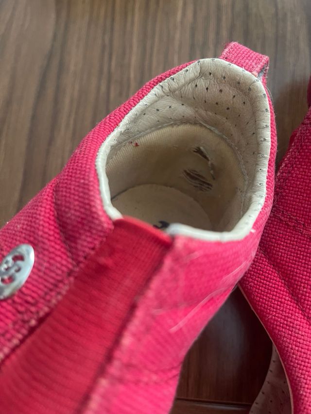 Bambas Superga rojas talla 35