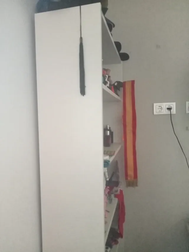 Estantería blanca madera 2.02 o 2.38