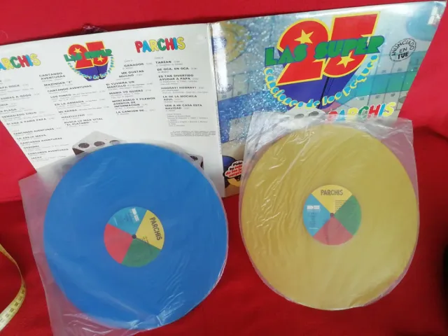 Doble LP Vinilo Parchís Infantil