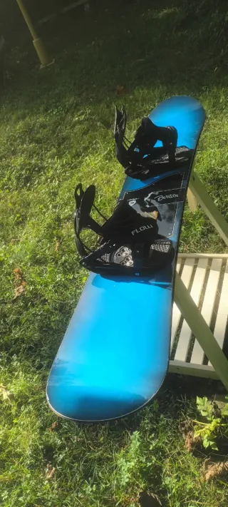 Snowboard Burton Clash 146 + Fijaciones Flow