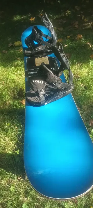 Snowboard Burton Clash 146 + Fijaciones Flow