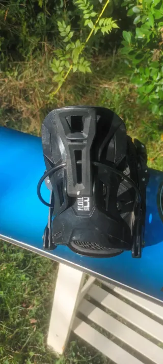 Snowboard Burton Clash 146 + Fijaciones Flow