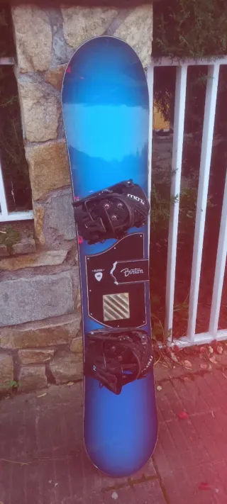 Snowboard Burton Clash 146 + Fijaciones Flow