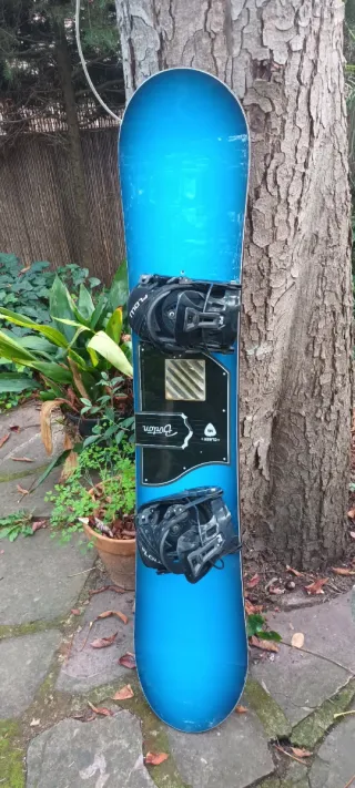 Snowboard Burton Clash 146 + Fijaciones Flow