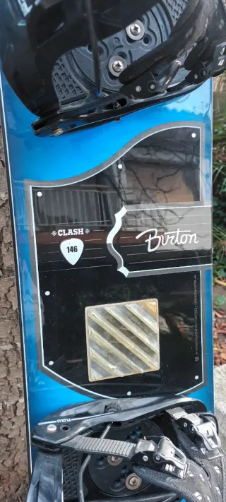 Snowboard Burton Clash 146 + Fijaciones Flow